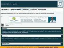 Tablet Screenshot of eng.universal-soundbank.com